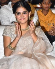 Beautiful Heroine Anaswara Rajan at Champion Movie Trailer Launch Photos 10