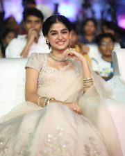 Beautiful Heroine Anaswara Rajan at Champion Movie Trailer Launch Photos 16