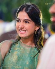 Charming Actress Anaswara Rajan in a Green Embroidered Anarkali Suit Photos 03 Charming Actress Anaswara Rajan in a Green Embroidered Anarkali Suit Photos 03