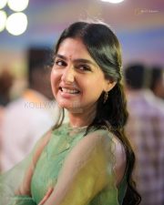 Charming Actress Anaswara Rajan in a Green Embroidered Anarkali Suit Photos 04 Charming Actress Anaswara Rajan in a Green Embroidered Anarkali Suit Photos 04