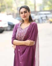 Heroine Archana Iyer at Shambhala Movie Thank You Meet Photos 02