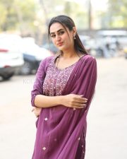 Heroine Archana Iyer at Shambhala Movie Thank You Meet Photos 04