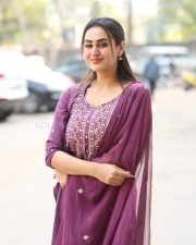 Heroine Archana Iyer at Shambhala Movie Thank You Meet Photos 06