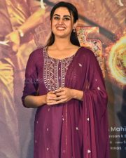 Heroine Archana Iyer at Shambhala Movie Thank You Meet Photos 12
