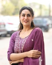 Heroine Archana Iyer at Shambhala Movie Thank You Meet Photos 17
