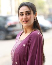 Heroine Archana Iyer at Shambhala Movie Thank You Meet Photos 19