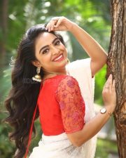 Telugu Actress Nandini at Seetharamapuramlo Movie Pre Release Press Meet Photos 06