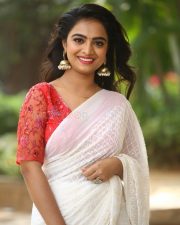 Telugu Actress Nandini at Seetharamapuramlo Movie Pre Release Press Meet Photos 12