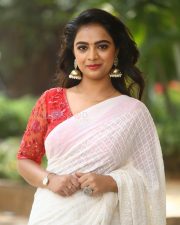 Telugu Actress Nandini at Seetharamapuramlo Movie Pre Release Press Meet Photos 13