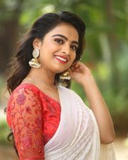 Telugu Actress Nandini at Seetharamapuramlo Movie Pre Release Press Meet Photos 15