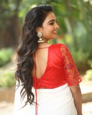 Telugu Actress Nandini at Seetharamapuramlo Movie Pre Release Press Meet Photos 16