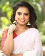 Telugu Actress Nandini at Seetharamapuramlo Movie Pre Release Press Meet Photos 17