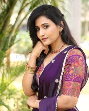 Actress Anusri at Devagudi Movie Trailer Launch Photos 05