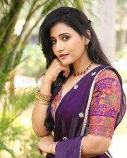 Actress Anusri at Devagudi Movie Trailer Launch Photos 05