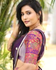 Actress Anusri at Devagudi Movie Trailer Launch Photos 07