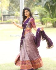 Actress Anusri at Devagudi Movie Trailer Launch Photos 10