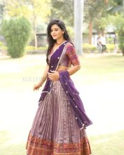 Actress Anusri at Devagudi Movie Trailer Launch Photos 11