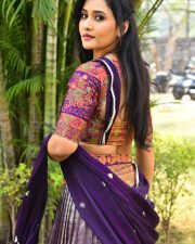 Actress Anusri at Devagudi Movie Trailer Launch Photos 13