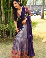 Actress Anusri at Devagudi Movie Trailer Launch Photos 18