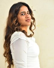 Actress Sahithi Dasari at Trimukha Movie Press Meet Photos 10