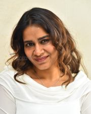 Actress Sahithi Dasari at Trimukha Movie Press Meet Photos 14