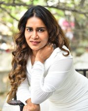 Actress Sahithi Dasari at Trimukha Movie Press Meet Photos 18