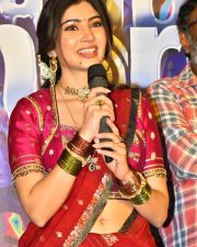 Heroine Sara Arjun at Euphoria Movie Trailer Launch Photos 03