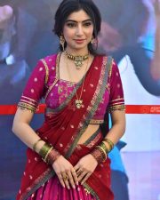 Heroine Sara Arjun at Euphoria Movie Trailer Launch Photos 06