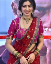 Heroine Sara Arjun at Euphoria Movie Trailer Launch Photos 11