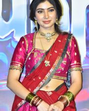 Heroine Sara Arjun at Euphoria Movie Trailer Launch Photos 14