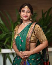 Heroine Yashna Muthuluri at Nilakanta Movie Pre Release Event Photos 22