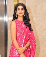 Actress Sandhya Vasishta at Sri Chidambaram Garu Pre Release Event Photos 14