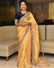 Actress Supritha Naidu at Amaravathiki Aahwanam Movie Pre Release Event Photos 11