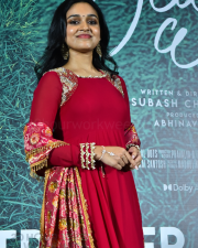 Heroine Nidhi Pradeep at Godari Gattupaina Movie Trailer Launch Photos 01
