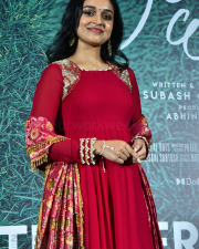 Heroine Nidhi Pradeep at Godari Gattupaina Movie Trailer Launch Photos 02