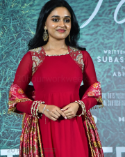 Heroine Nidhi Pradeep at Godari Gattupaina Movie Trailer Launch Photos 10