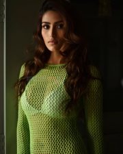 Elegant Actress Nikita Tiwari in a Gold Metallic Bodysuit Photos 01