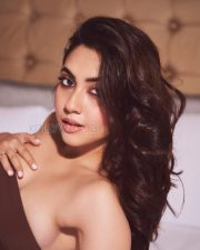 Mesmerizing Actress Reem Shaikh in a Brown Strapless Bodycon Dress Photos 01 Mesmerizing Actress Reem Shaikh in a Brown Strapless Bodycon Dress Photos 01