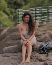 Seductive Nikita Soni Cleavage in a Silver Grey Bodycon Mini Dress Photos 07 Seductive Nikita Soni Cleavage in a Silver Grey Bodycon Mini Dress Photos 07