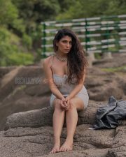 Seductive Nikita Soni Cleavage in a Silver Grey Bodycon Mini Dress Photos 10 Seductive Nikita Soni Cleavage in a Silver Grey Bodycon Mini Dress Photos 10