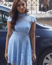 Aishwarya Devan Spotted At The Box Office India For The Promotion Of Film Kaashi In Search Of Ganga Photos 02