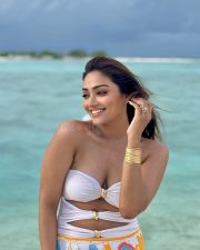 Bold Aishwarya Devan Beach Bikini Photos 01