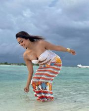 Bold Aishwarya Devan Beach Bikini Photos 02