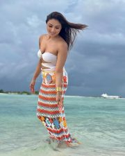 Bold Aishwarya Devan Beach Bikini Photos 03