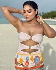 Bold Aishwarya Devan Beach Bikini Photos 04
