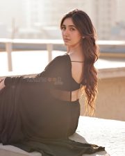 Sophisticated Actress Ashnoor Kaur in a Black Ensemble Photos 01