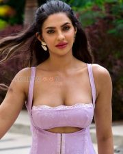 Tempting Manmeet Kaur Virk Cleavage in a Lavender Lace Corset Bustier Top Photos 01 Tempting Manmeet Kaur Virk Cleavage in a Lavender Lace Corset Bustier Top Photos 01
