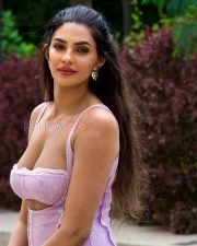 Tempting Manmeet Kaur Virk Cleavage in a Lavender Lace Corset Bustier Top Photos 08 Tempting Manmeet Kaur Virk Cleavage in a Lavender Lace Corset Bustier Top Photos 08