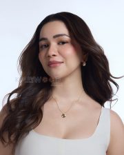 Delightful Actress Sara Tendulkar in a White Spaghetti Strap Mini Dress Photos 04