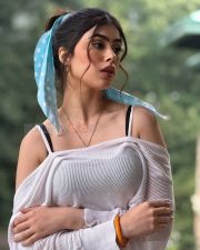 Playful Actress Riva Arora in a White Mesh Top and Denim Shorts Photos 01 Playful Actress Riva Arora in a White Mesh Top and Denim Shorts Photos 01